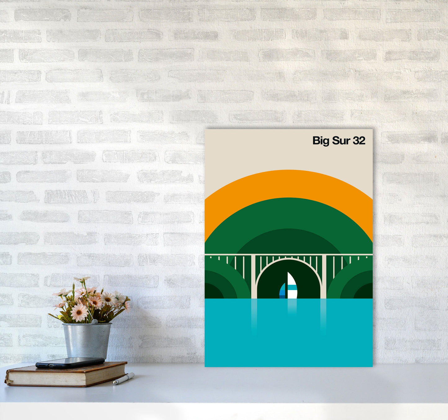 Avelena | Big Sur 32 Kunstdruck von Bo Lundberg