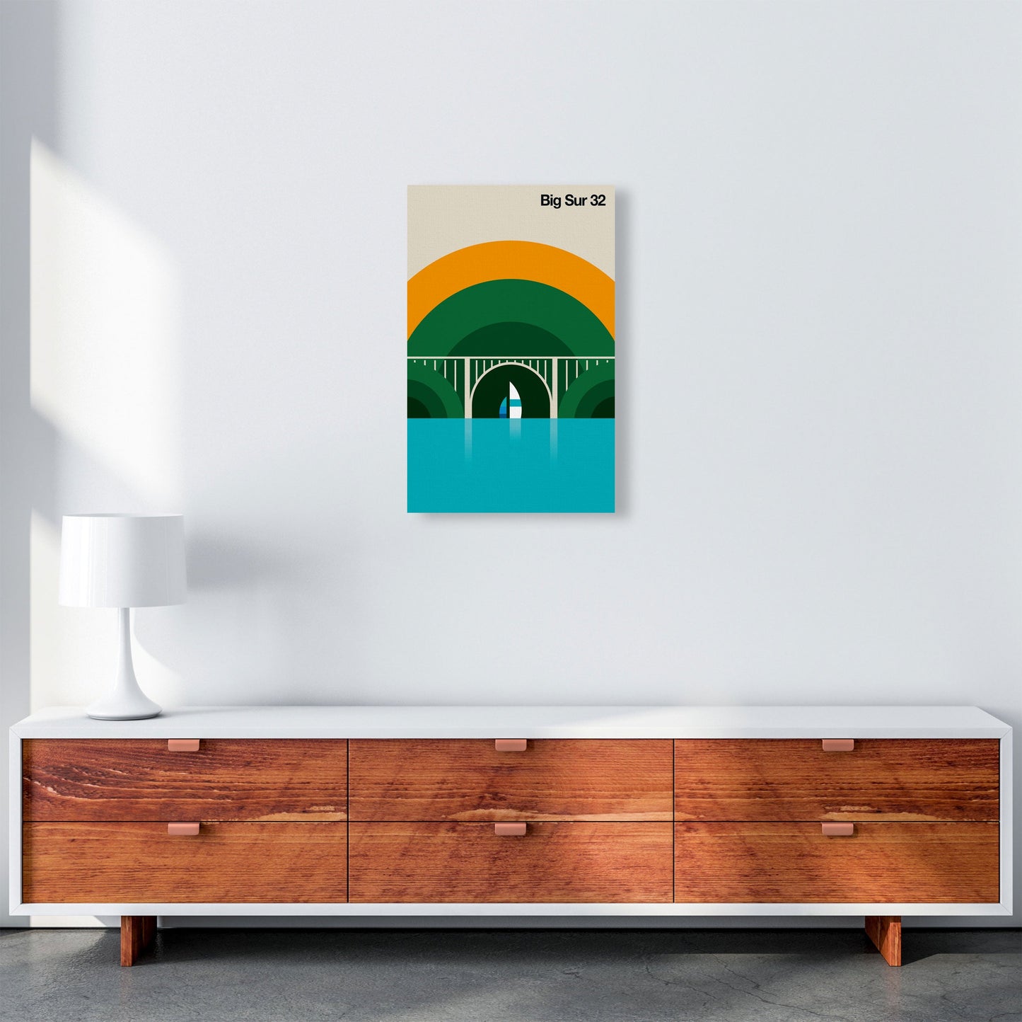 Avelena | Big Sur 32 Kunstdruck von Bo Lundberg