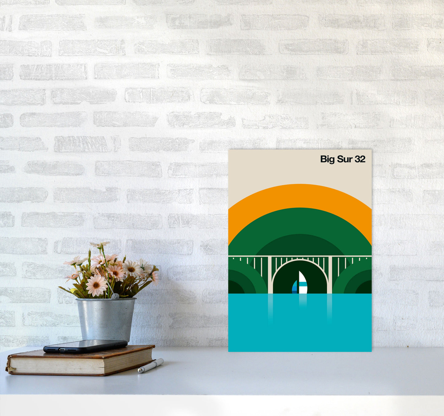 Avelena | Big Sur 32 Kunstdruck von Bo Lundberg