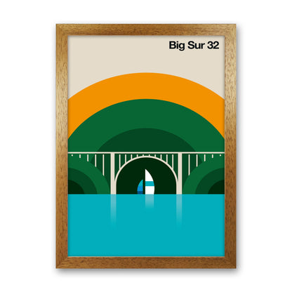 Avelena | Big Sur 32 Kunstdruck von Bo Lundberg