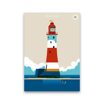 Avelena | Beachy Head Kunstdruck von Bo Lundberg