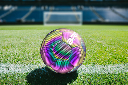 Avelena | Reflektierender Fußball mit Holografischem Effekt Perfekt für Soziale Medien