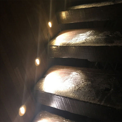 Avelena | Moderne Art Deco Runde Quadratische Aluminium Wasserdichte LED Wandleuchte Für Flure