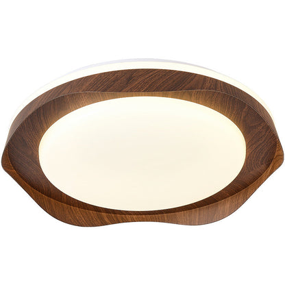 Avelena | Schlichtheit Eisen Acryl Rund LED Deckenleuchte für Schlafzimmer