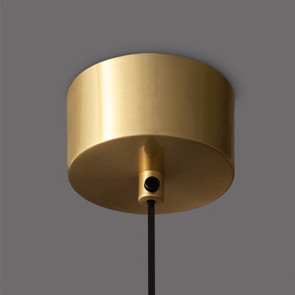 Avelena | Minimalistische Runde Zylinder Eisen LED Pendelleuchte für Schlafzimmer