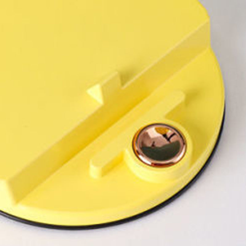 Avelena | Moderne Minimalistische Runde Gefaltete ABS LED Tischlampe Für Wohnzimmer