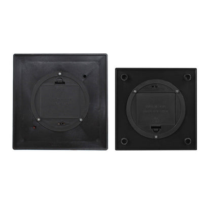 Avelena | Zeitgenössische Retro ABS Simulierte Flamme Kamin Runde Batterie Rechteckige LED Tischlampe Für Wohnzimmer