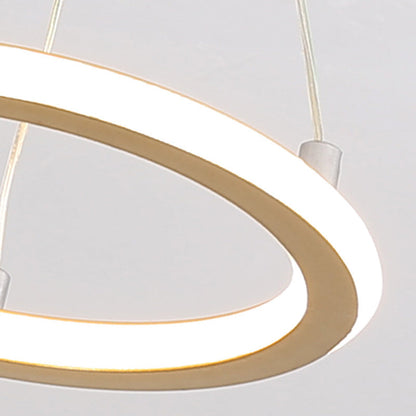 Avelena | Zeitgenössische Nordische Runde Metall Silica LED Semi-Flush Mount Deckenleuchte für Flur