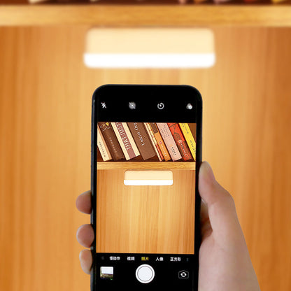 Avelena | Modern Minimalist Wiederaufladbare Magnetische Saugnapf Kunststoffstreifen Rechteckige LED Wandleuchte Nachtlicht Für Studium