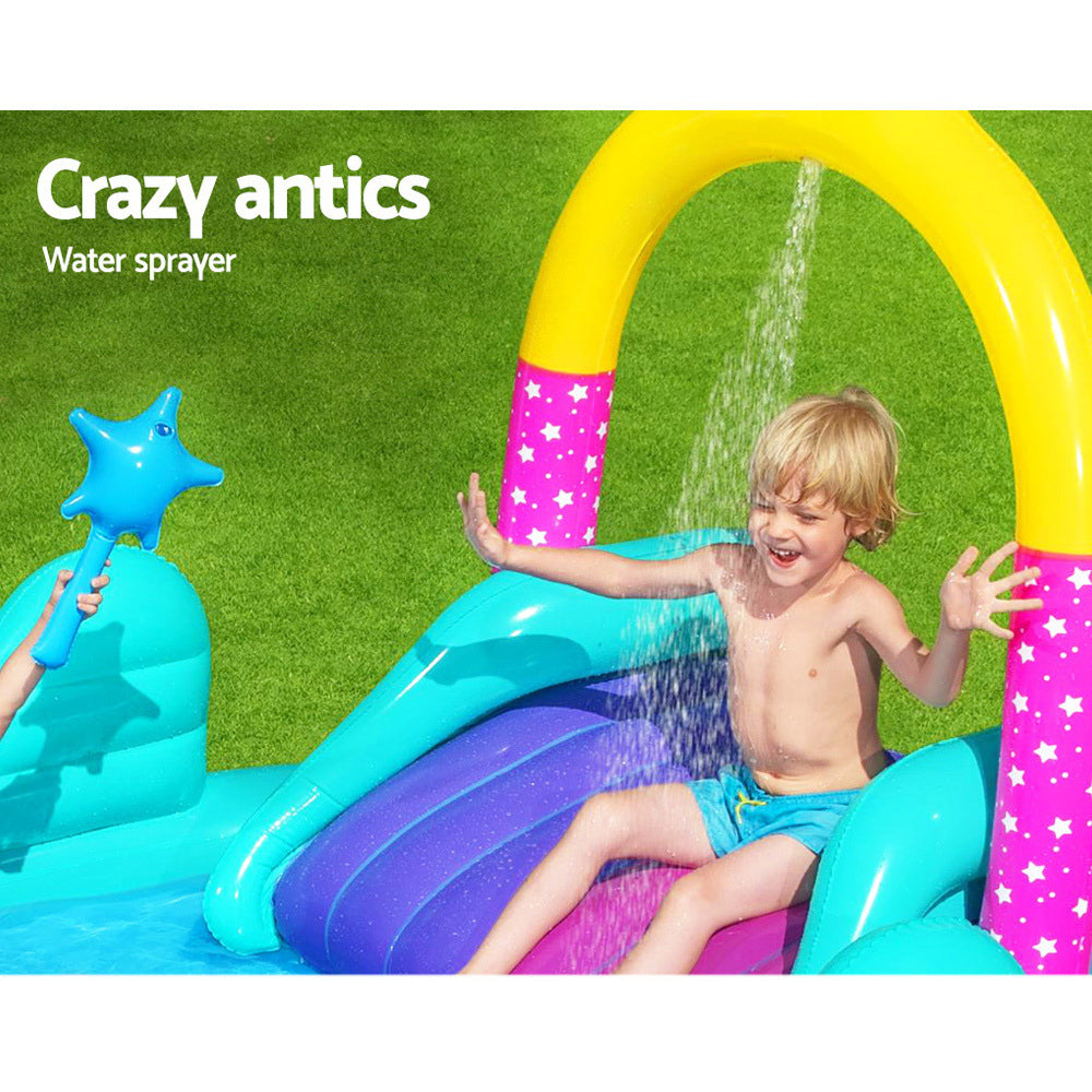 Avelena | Bestway Schwimmbecken Über Dem Boden Kinder Spiel Außenbereich Aufblasbare Becken Spielzeuge Familie