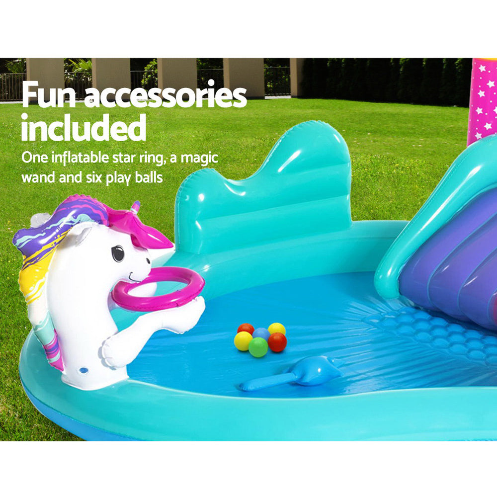 Avelena | Bestway Schwimmbecken Über Dem Boden Kinder Spiel Außenbereich Aufblasbare Becken Spielzeuge Familie