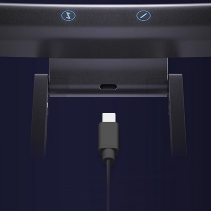 Avelena | Augenfreundliche gewölbte Bildschirm Hängeleuchte