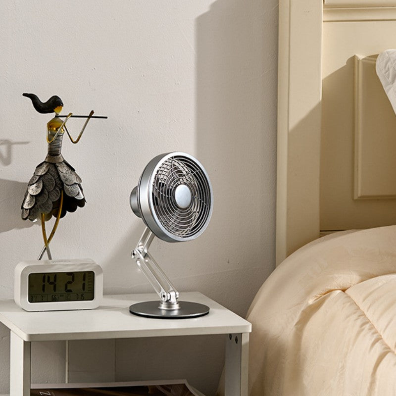 Avelena | Desktop 360¬∞ rotierbarer faltbarer Metall Mini Ventilator