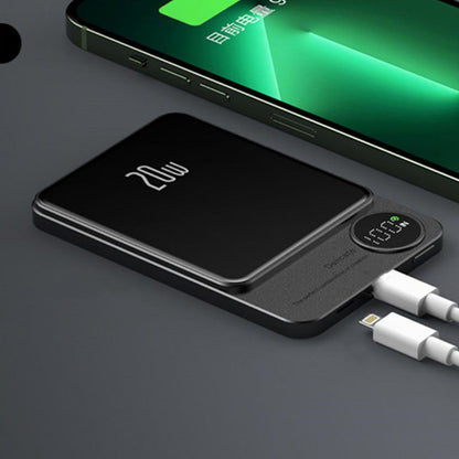 Avelena | 10000mAh Mini tragbare LED Digitalanzeige Magnet schnelles Lade-Powerbank