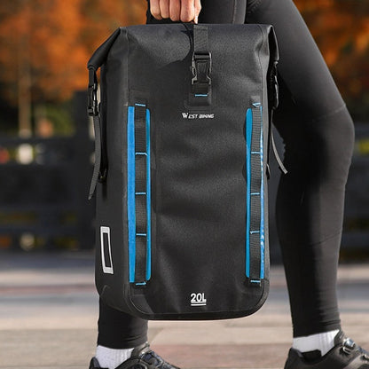 Avelena | Wasserdichte erweiterbare Satteltasche für den Fahrradhecksitz