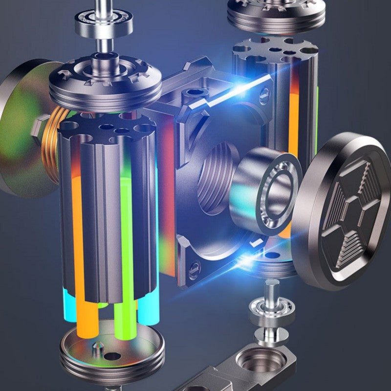 Avelena | Metall EDC Fidget Spinner Stressabbau Spielzeug