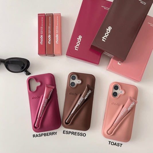 Avelena |  3D Silikon Lippenstift Handyhülle für iPhone