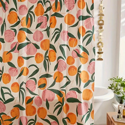 Avelena | Duschvorhang - Peach