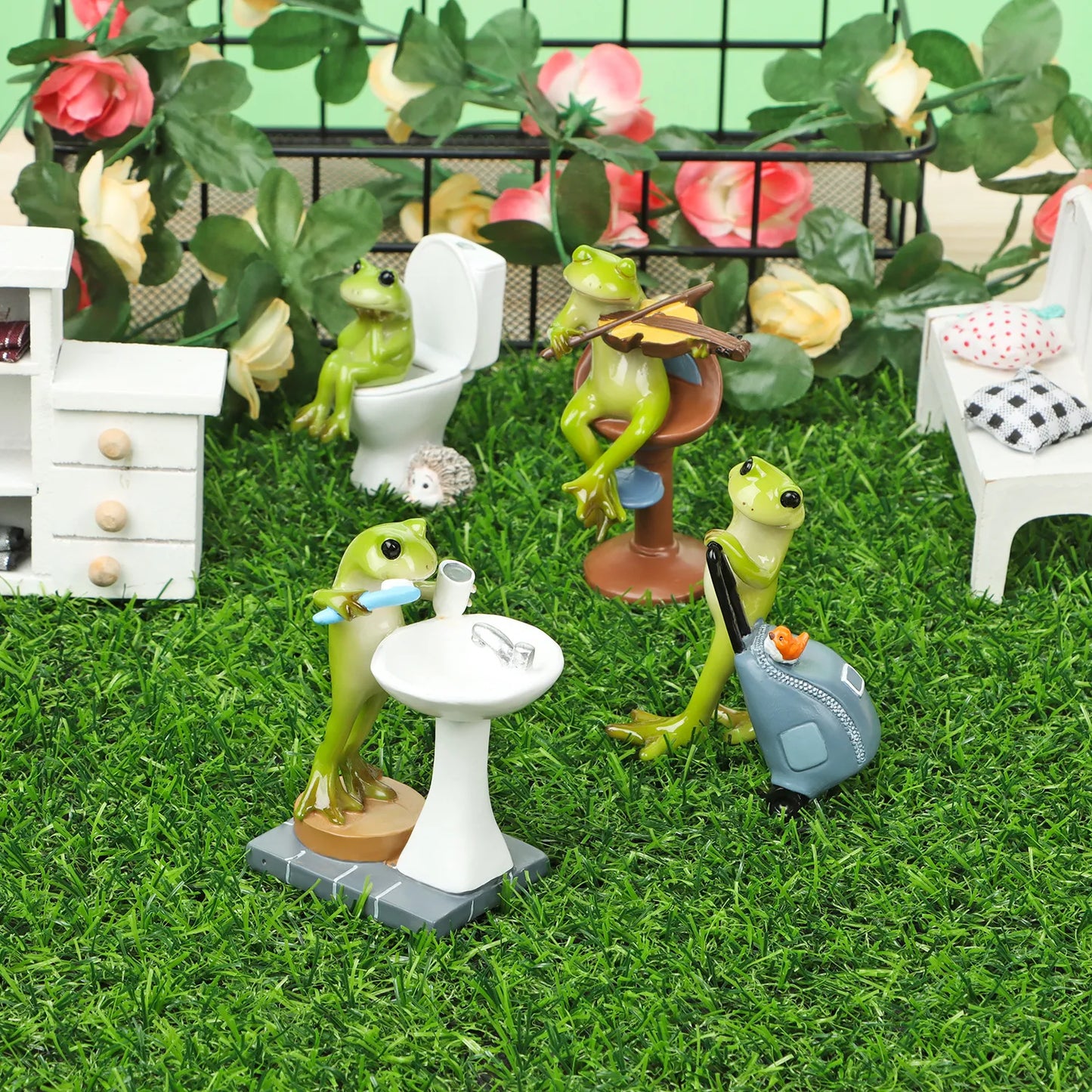 Avelena | Outdoor Froschschenkel-Figur