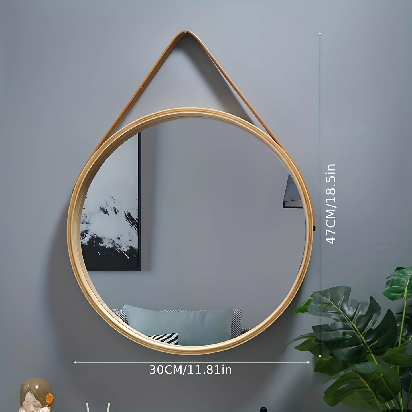 Avelena | Premium Bohrfreier Schminkspiegel