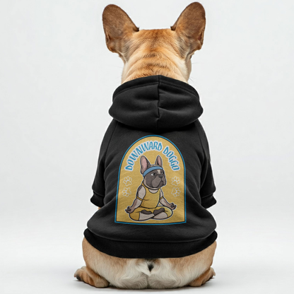 Avelena | Downward Doggo Personalisierte Französische Bulldogge Hoodies Mit Lustigen Sprüchen – Stylisch, Gemütlich Und Premium 100% Baumwolle