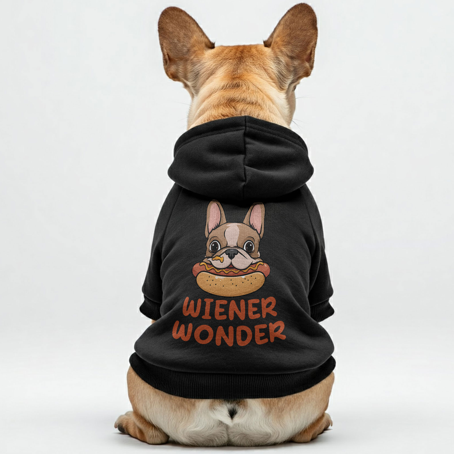 Avelena | Downward Doggo - Personalisierte Französische Bulldogge Hoodies Mit Lustigen Sprüchen – Stylisch, Gemütlich Und Premium 100% Baumwolle
