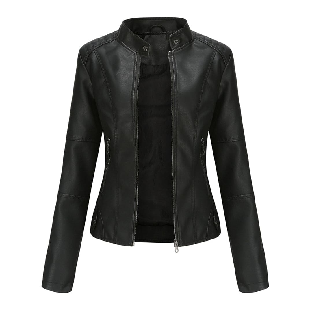 Avelena | Elegante Lederjacke