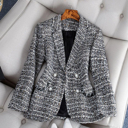 Avelena | Eleganter Tweed-Blazer