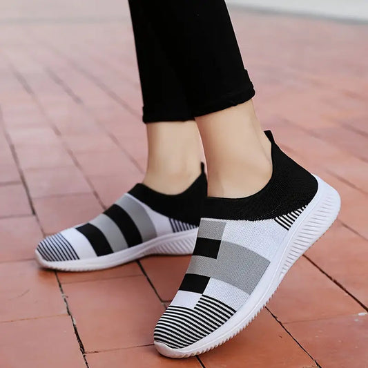 Atmungsaktive Strick-Sneaker für Damen