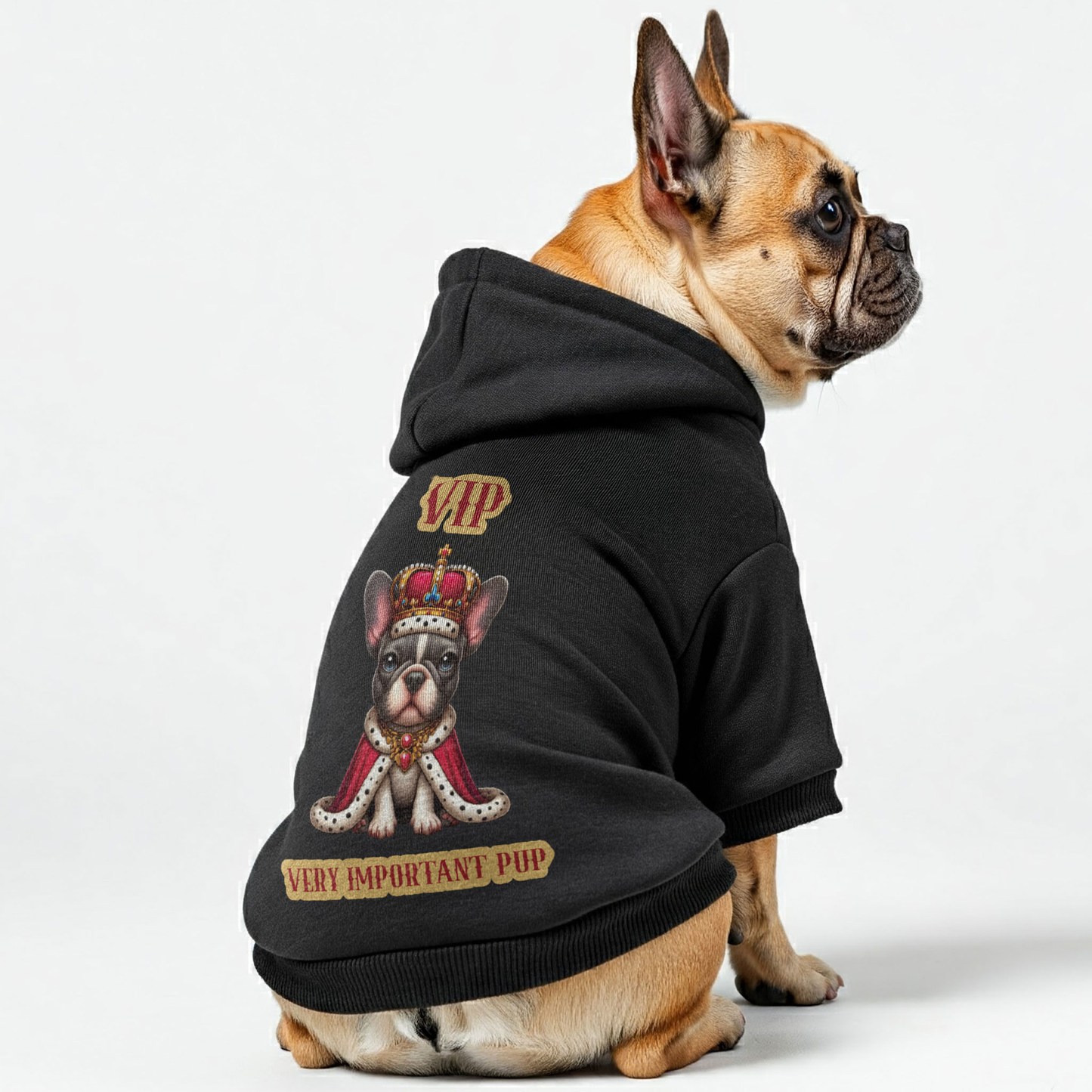 Avelena | Sehr Wichtiger Welpe!! - Personalisierte Französische Bulldoggen Hoodies Mit Lustigen Zitaten – Stylisch, Bequem Und Premium 100% Baumwolle