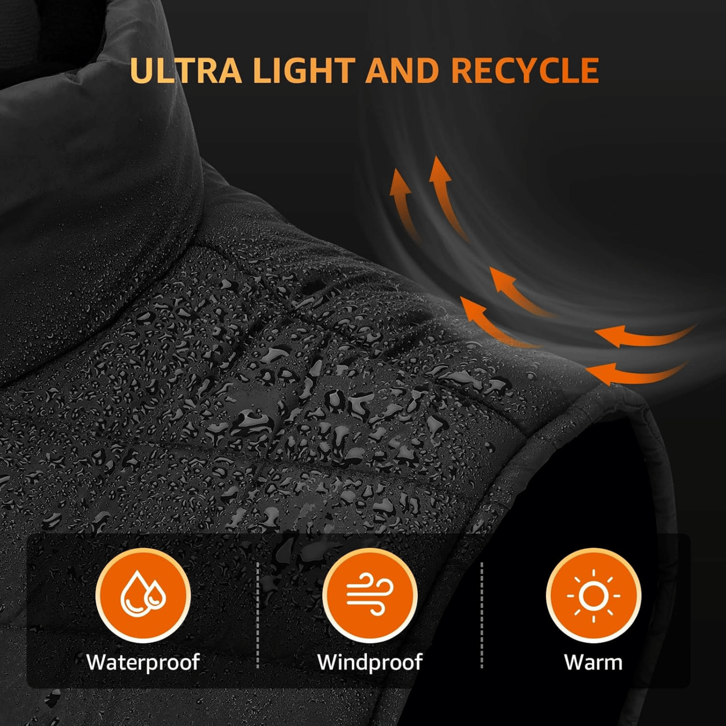 Avelena | Beheizte Gilet – Leichte Körperwärmer Beheizte Jacke für ultimativen Komfort