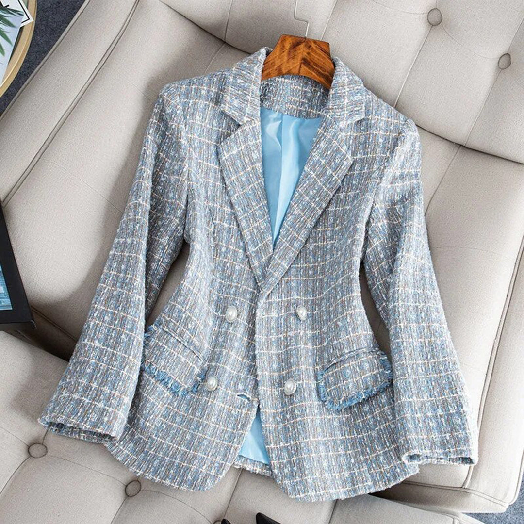 Avelena | Eleganter Tweed-Blazer