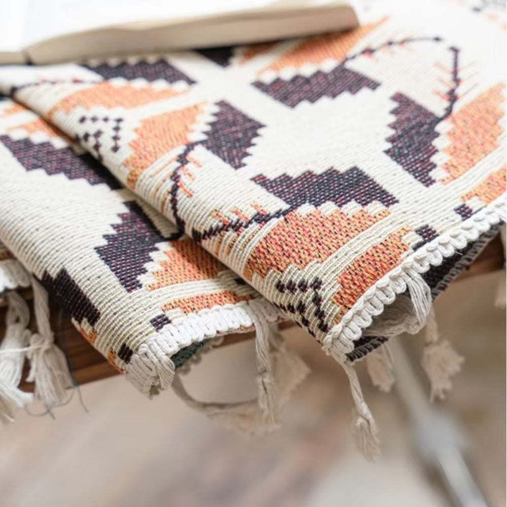 Avelena | Bohemian Geometric Halbverdunkelungs-Vorhang