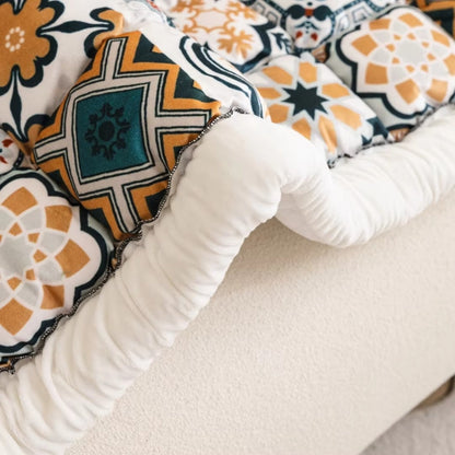 Avelena | Bohemian Bedruckter Gestepptes Sofabezug