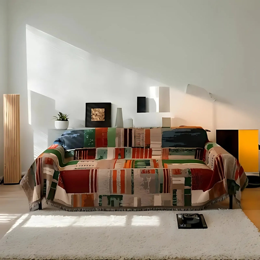 Avelena | Bohemian Rustikal Geometrisch Sofa Überwurf