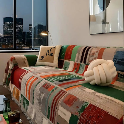 Avelena | Bohemian Rustikal Geometrisch Sofa Überwurf