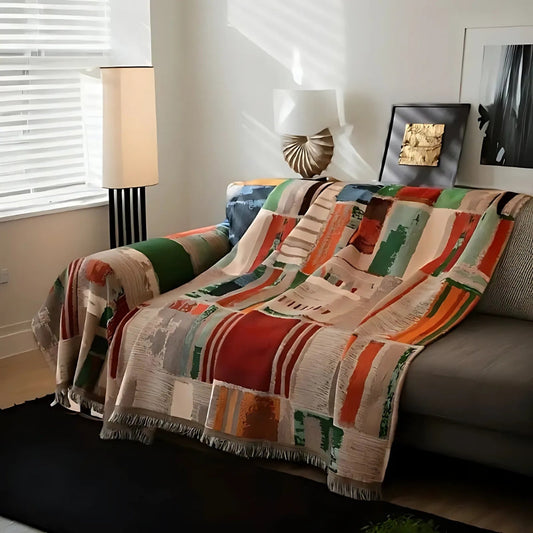 Avelena | Bohemian Rustikal Geometrisch Sofa Überwurf