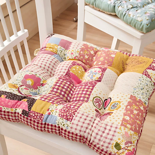 Avelena | Boho Floral Dicke Sitzkissen