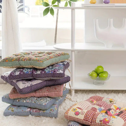 Avelena | Boho Floral Dicke Sitzkissen