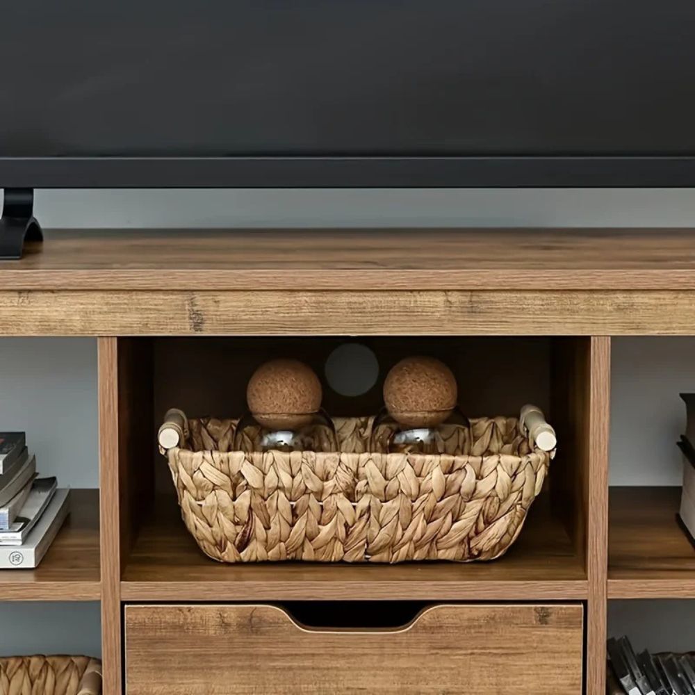 Avelena | Boho Aufgeräumter Woven Aufbewahrungskorb