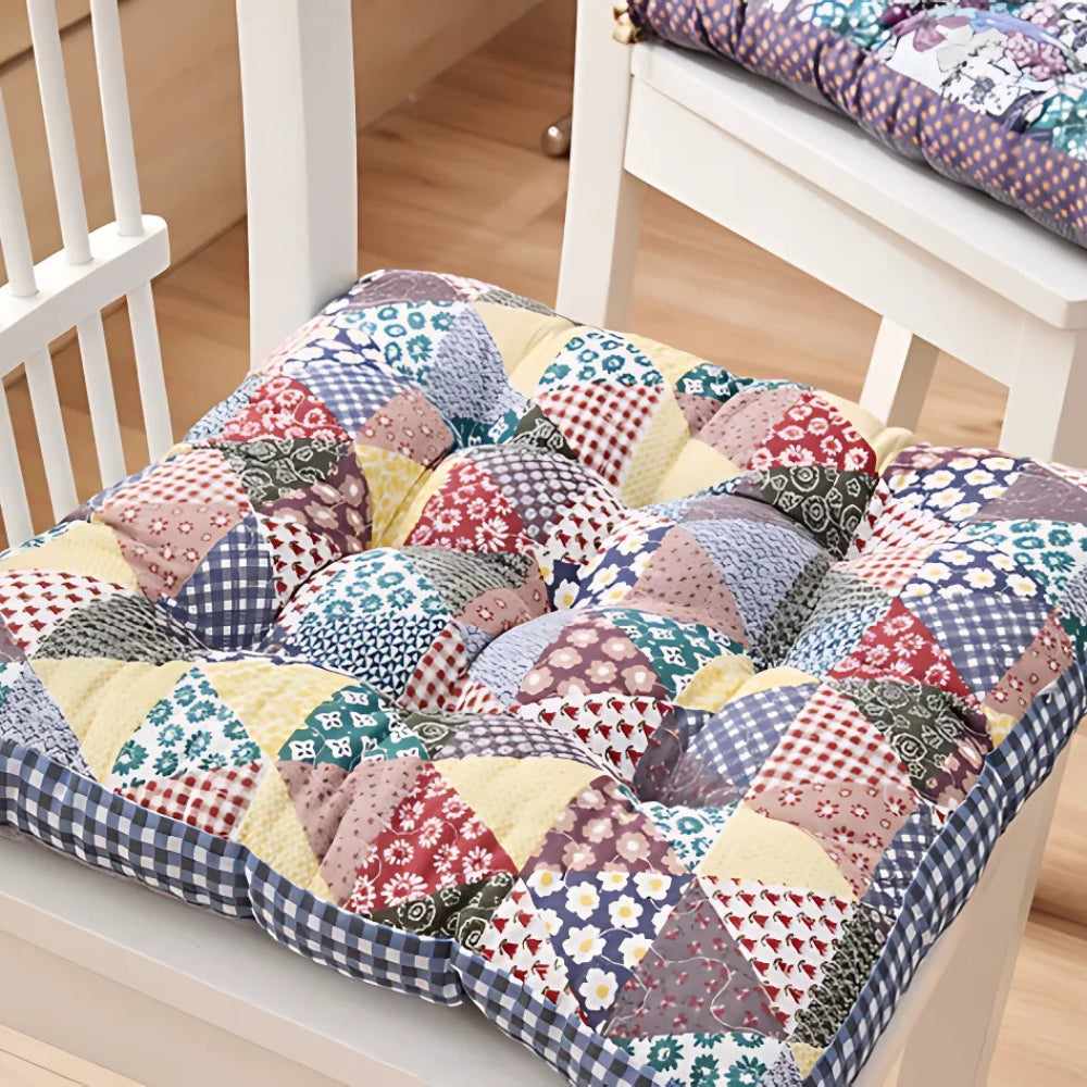 Avelena | Boho Floral Dicke Sitzkissen