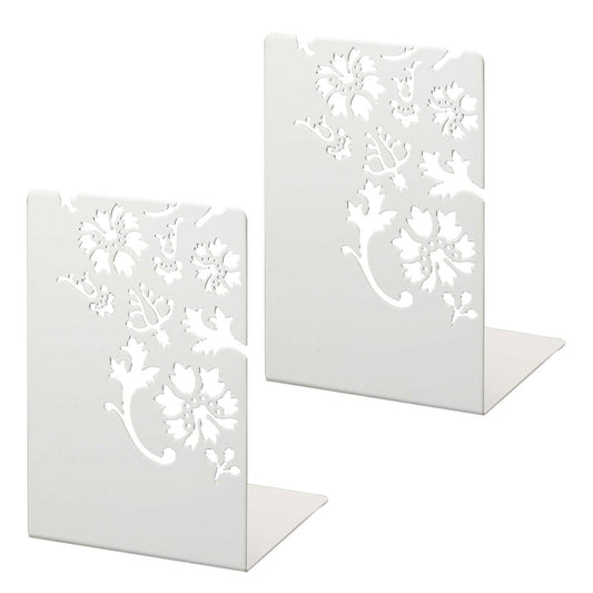 Avelena | Bücherstützen (Set von 2) - Zwei Größen - Stahl