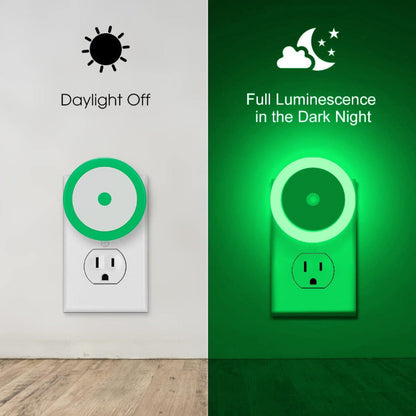 Avelena | Nachtlichter Stecker in die Wand [4Pack], Nachtlicht mit Lichtsensoren, LED Nachtlicht für das Kinderzimmer, Baby Nachtlicht, Badezimmer Nachtlicht, Treppenlichter, Flurlicht