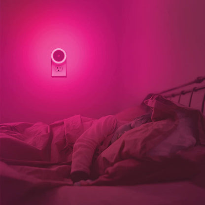 Avelena | Nachtlichter Stecker in die Wand [4Pack], Nachtlicht mit Lichtsensoren, LED Nachtlicht für das Kinderzimmer, Baby Nachtlicht, Badezimmer Nachtlicht, Treppenlichter, Flurlicht