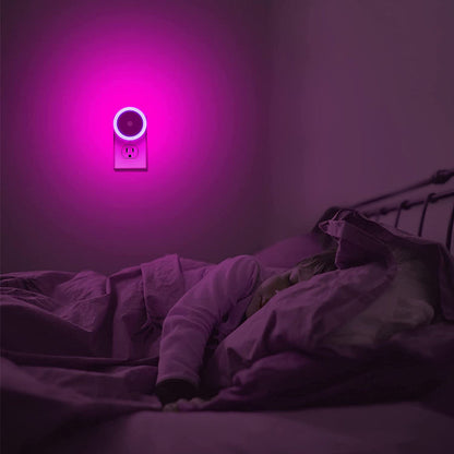 Avelena | Nachtlichter Stecker in die Wand [4Pack], Nachtlicht mit Lichtsensoren, LED Nachtlicht für das Kinderzimmer, Baby Nachtlicht, Badezimmer Nachtlicht, Treppenlichter, Flurlicht