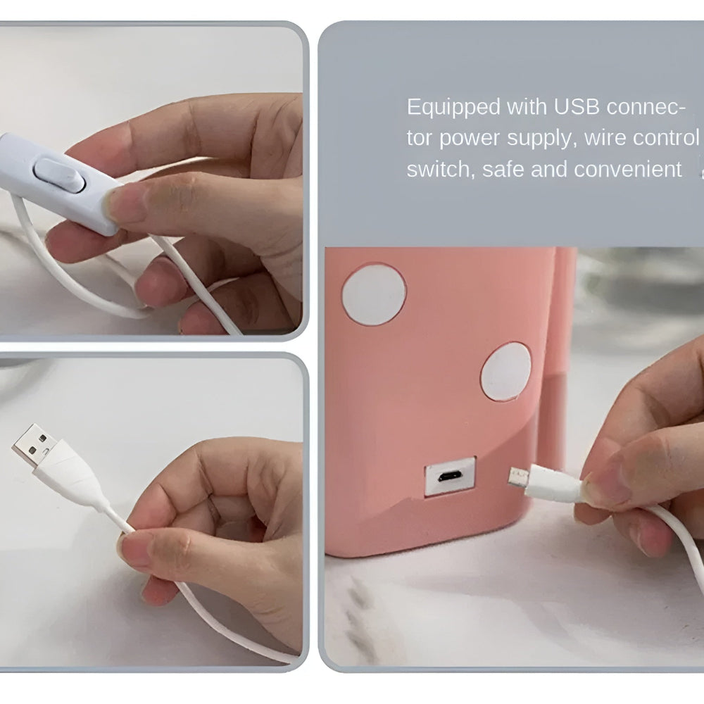 Avelena | BubbleFairies Tischlampe – Verzauberndes Quartet Cartoon Mädchen Figurine Licht