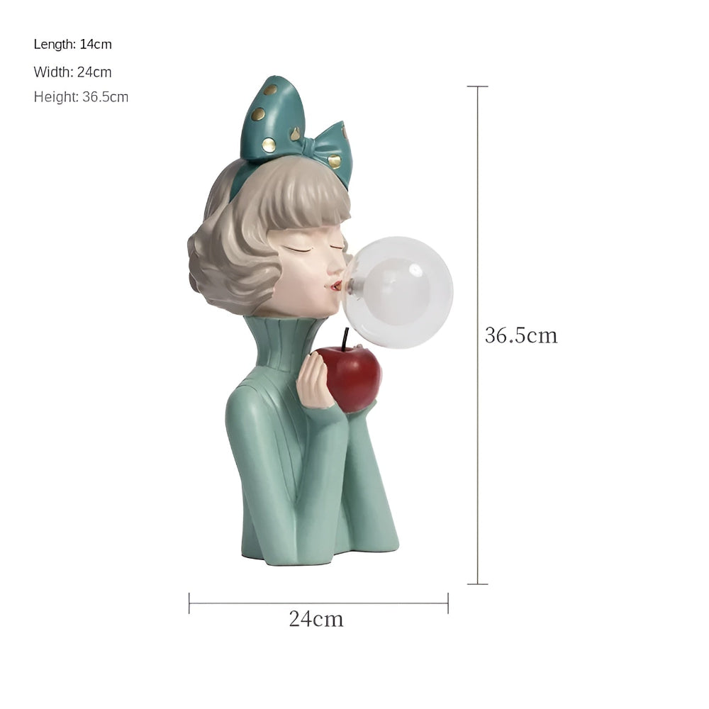 Avelena | BubbleFairies Tischlampe – Verzauberndes Quartet Cartoon Mädchen Figurine Licht