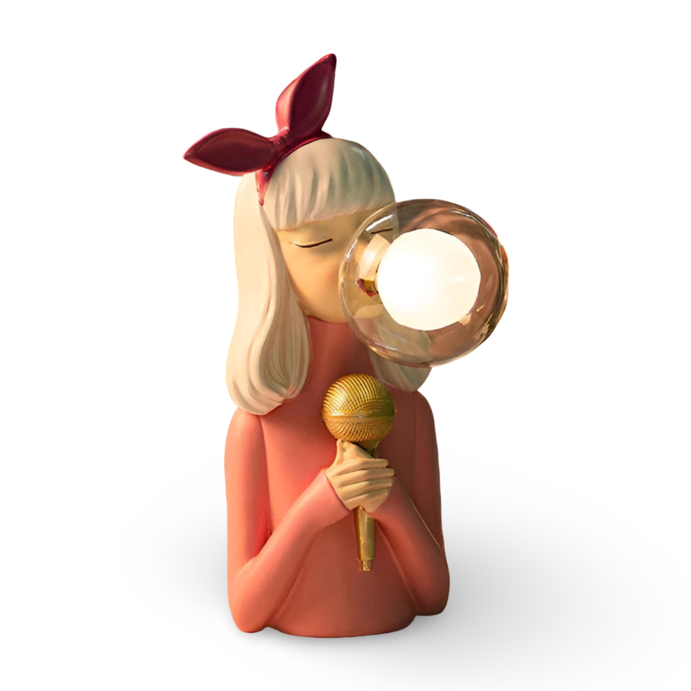 Avelena | BubbleFairies Tischlampe – Verzauberndes Quartet Cartoon Mädchen Figurine Licht