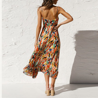 Avelena | Vielseitiges Boho Kleid mit Druck