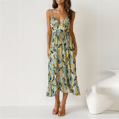 Avelena | Vielseitiges Boho Kleid mit Druck